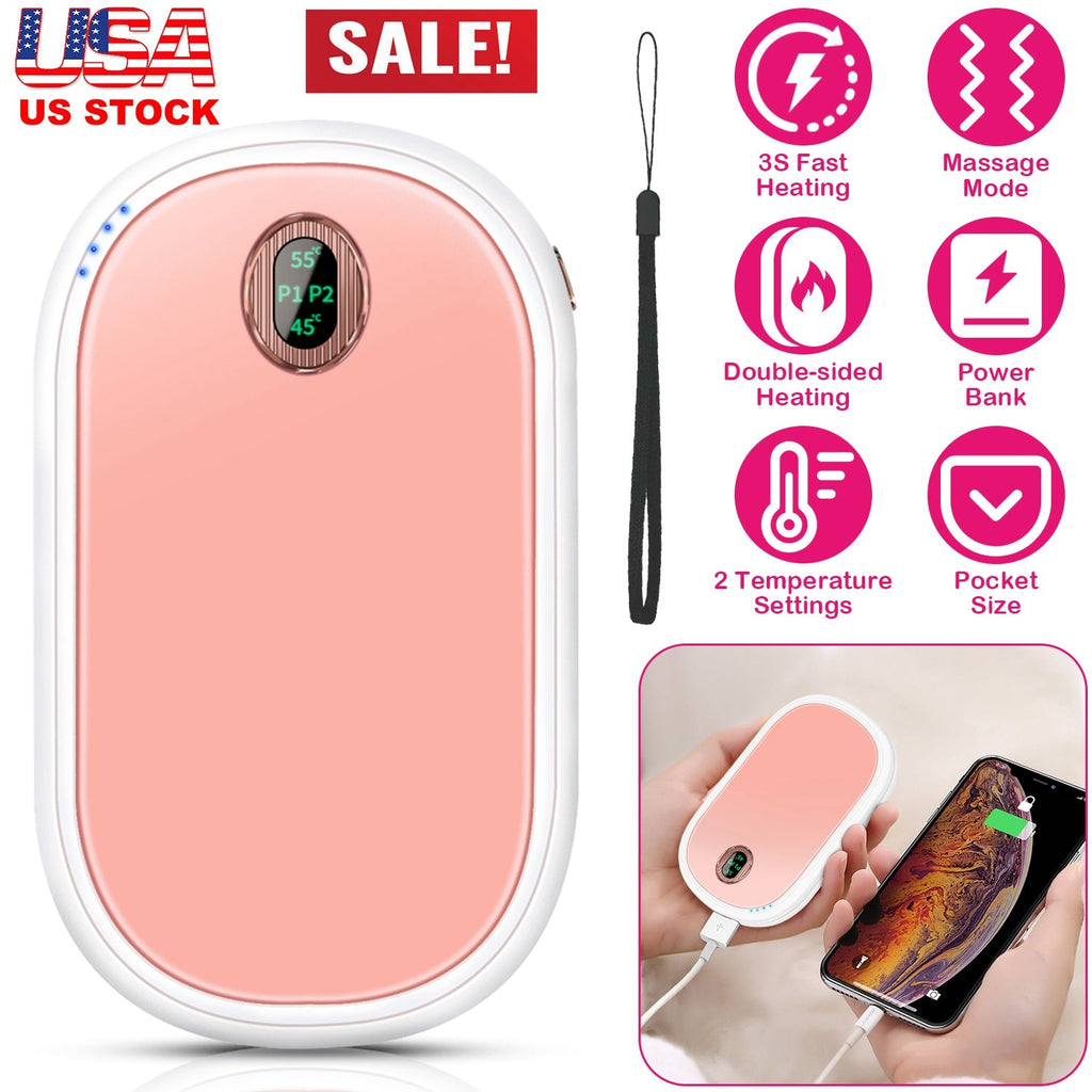 BlazinBloks Hand Warmer & Power Bank — Keeps Your Hands Warm + Phone Charged