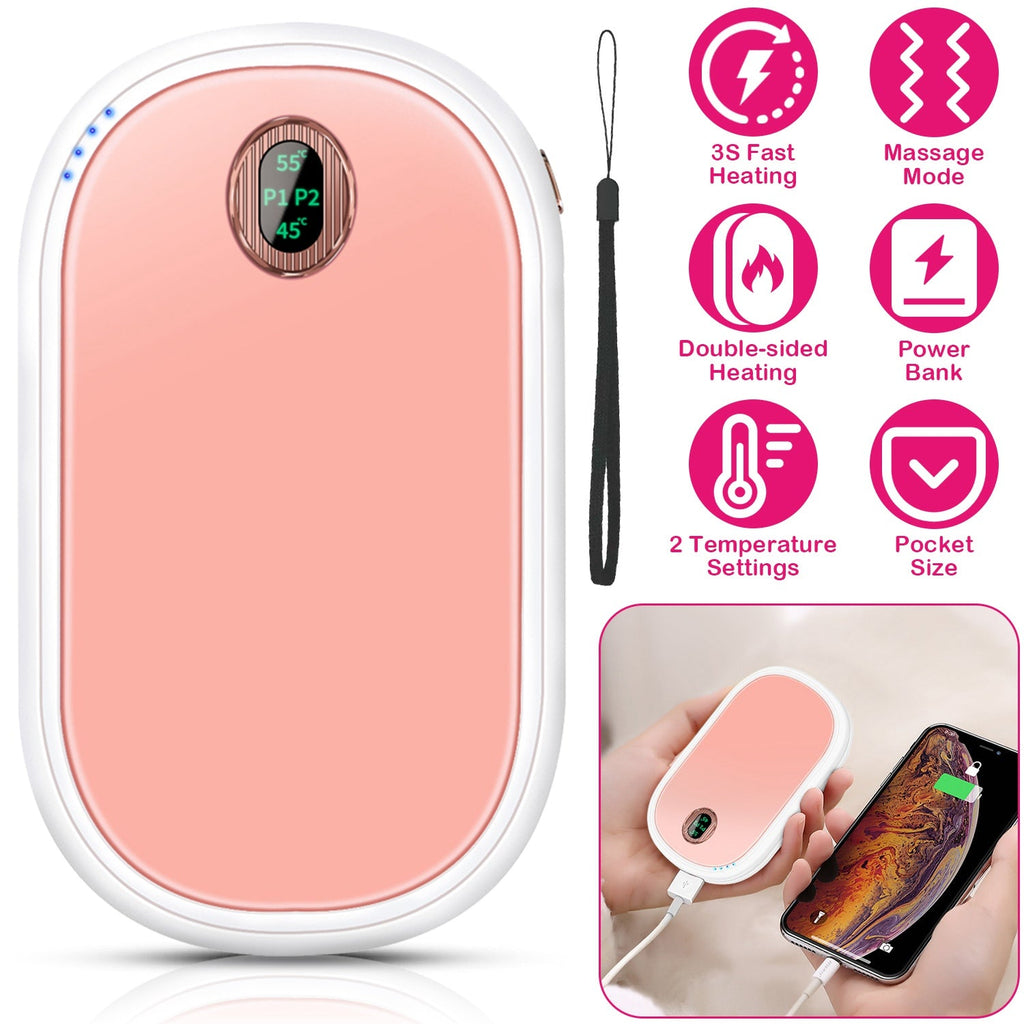 BlazinBloks Hand Warmer & Power Bank — Keeps Your Hands Warm + Phone Charged